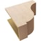 Ekena Millwork 10"W x 20"D x 20"H Classic Van Buren Rough Cedar Woodgrain TimberThane Corbel, Primed Tan CORUR10X20X20VANRCPR - alternate 2